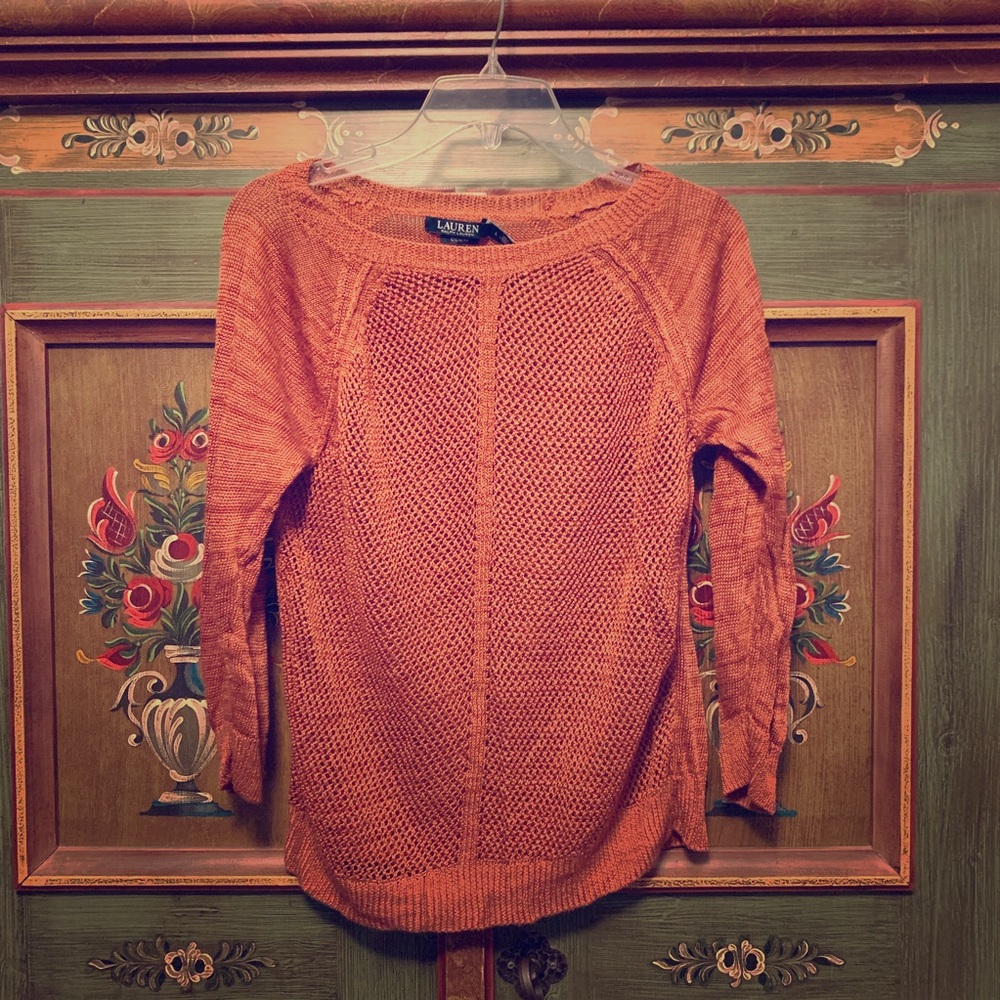 **sold**Ralph Lauren Lightweight Knit Sweater